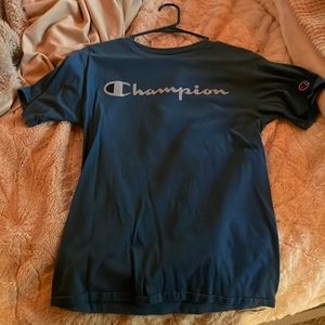 champion shirt blue